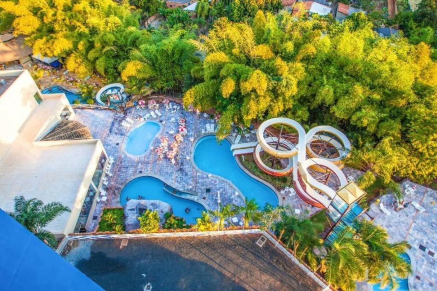 Caldas Novas, Golden Dolphin Grand Hotel, Aconchegante, Ap 217